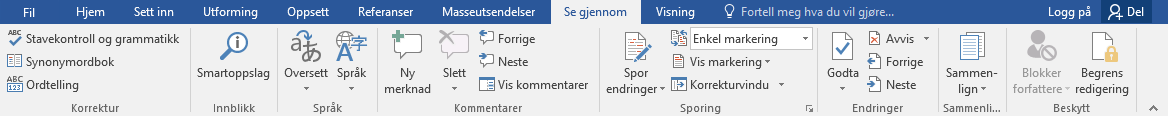 segjennom